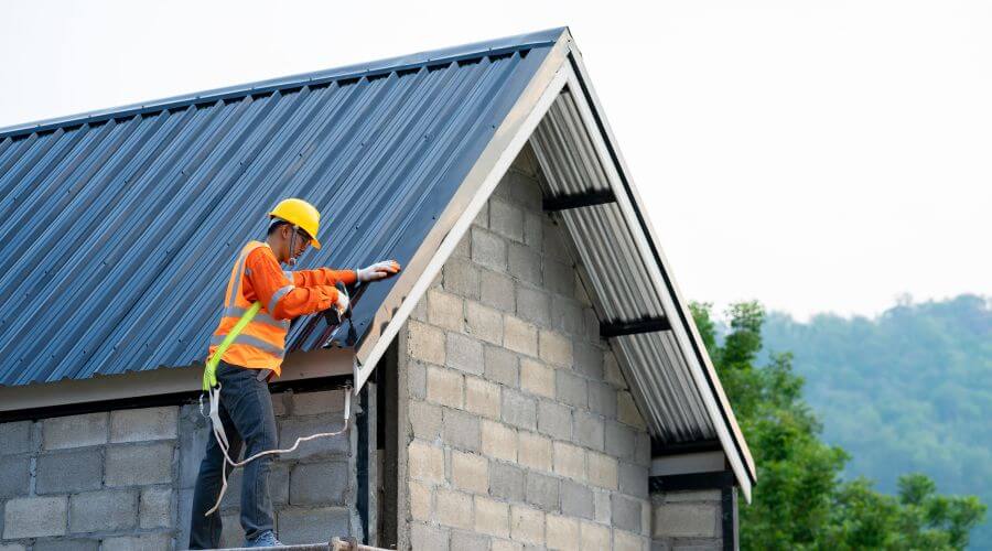 Professional metal roof installation in Sterling, IL